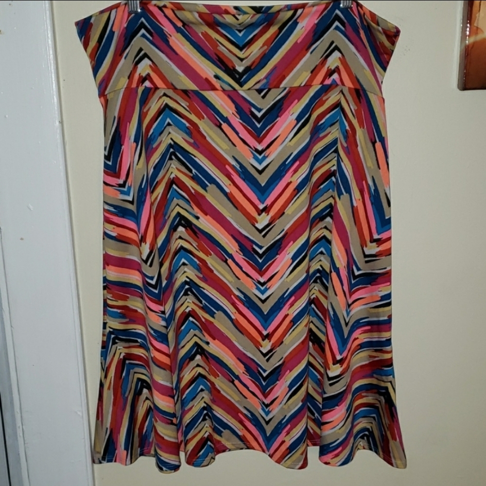 LuLaRoe "Azure" Style Skirt 3XL